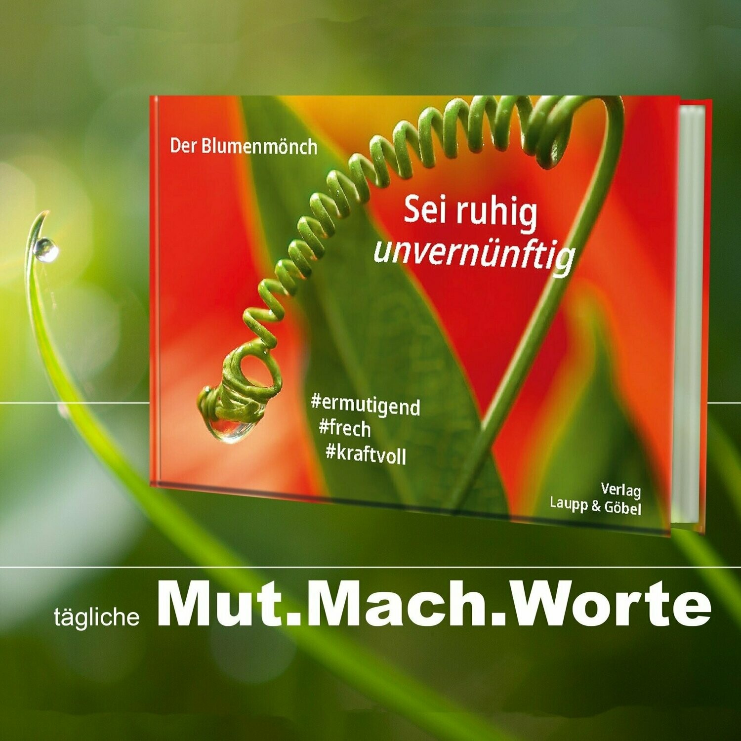 Buch "Der Blumenmönch - Sei ruhig unvernünftig"